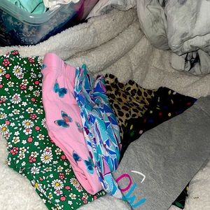 GIRLS - one size 5-7 leggings MULTI PACK (or Seperate)